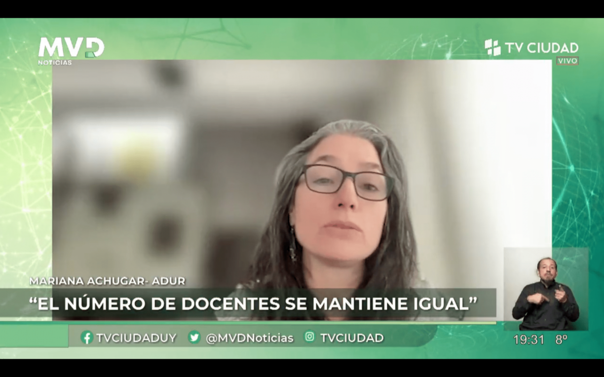 ADUR lanzó una campaña en reclamo por mayor presupuesto | MVD Noticias