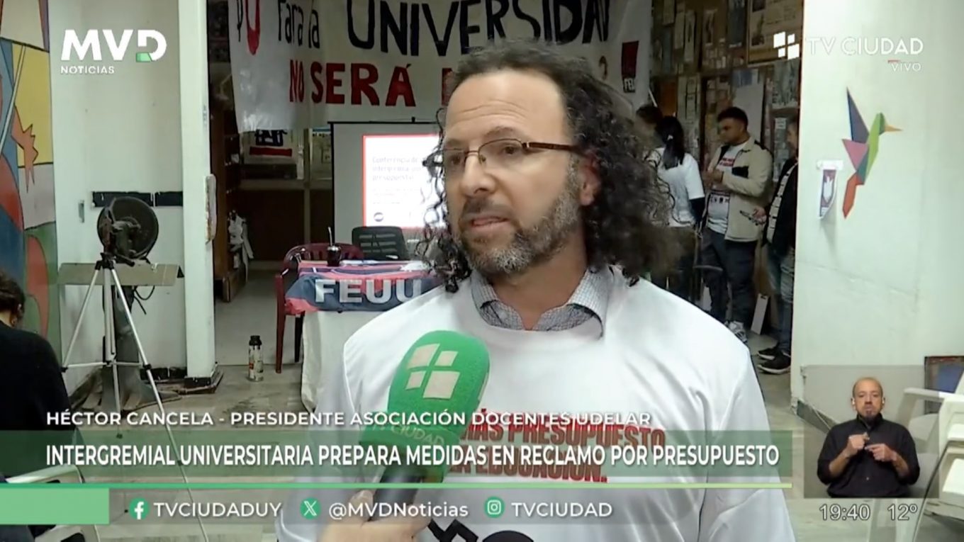 Conferencia Intergremial universitaria por reclamos presupuestales | MVD Noticias