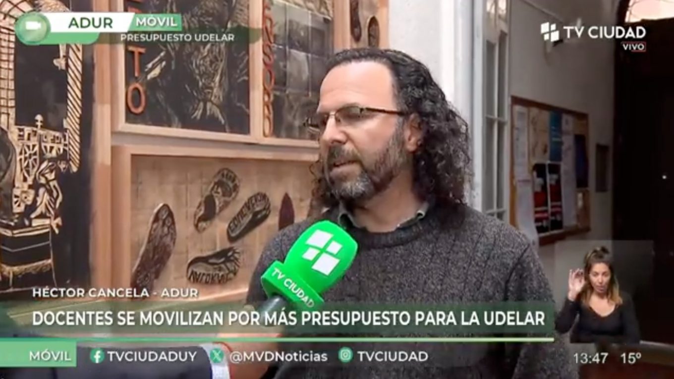 ADUR para, marcha y va al Palacio | MVD Noticias